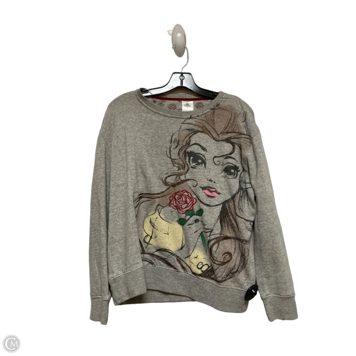Top Long Sleeve By Disney Store In Grey, Size: L