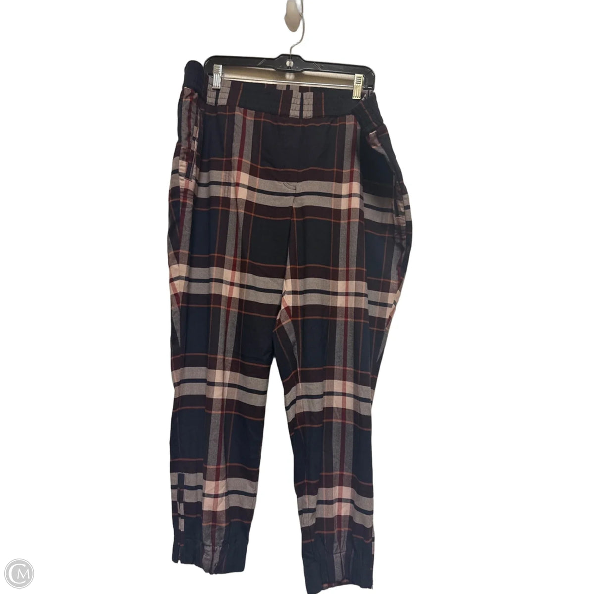 Pants Joggers By Loft In Plaid Pattern, Size: 16