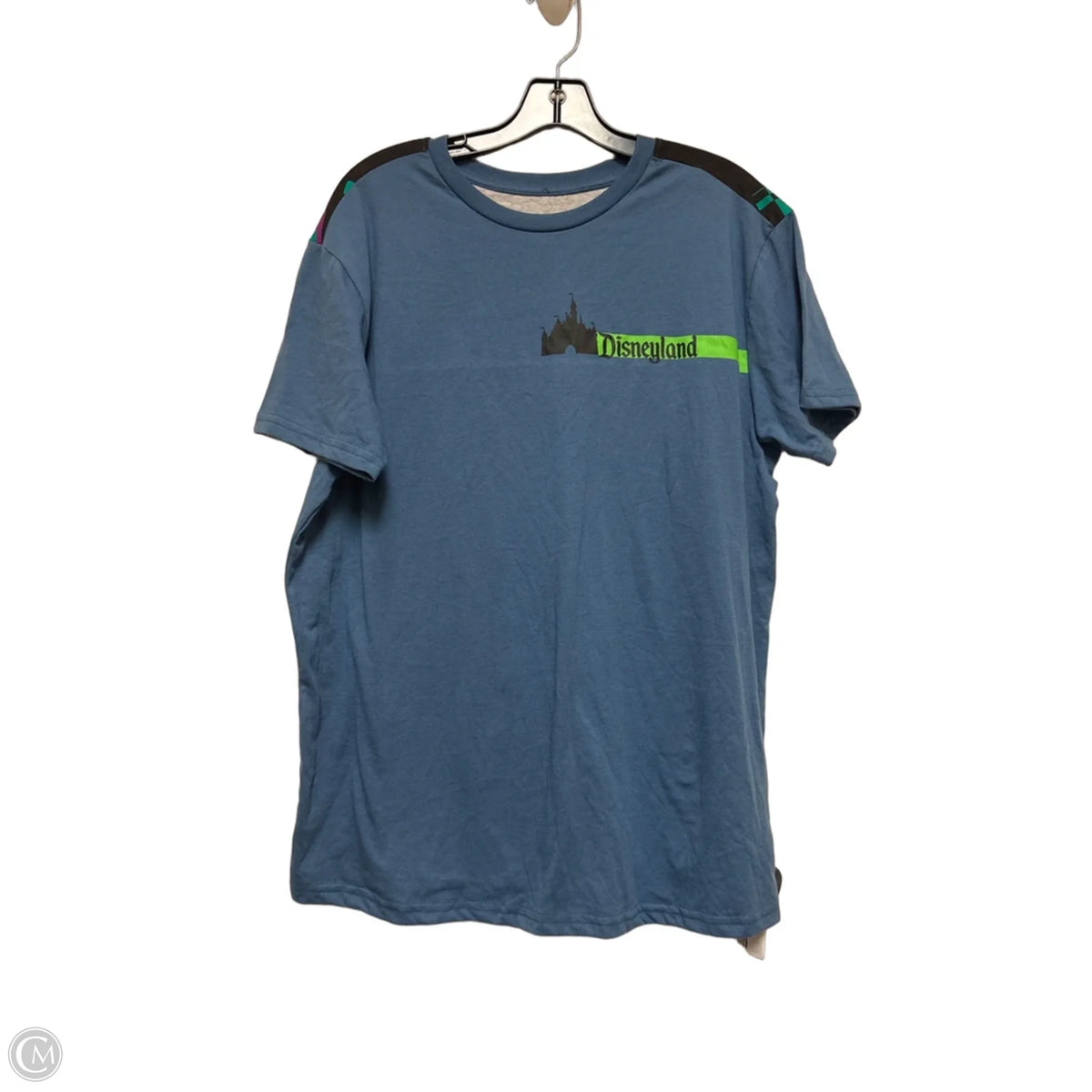 Top Short Sleeve Basic By Disney Store In Blue, Size: M