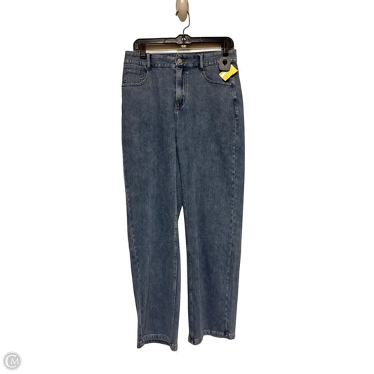 Jeans Straight By Halara In Blue Denim, Size: 8p