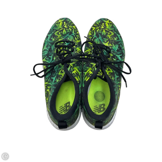 Shoes Athletic By New Balance In Black & Green, Size: 10