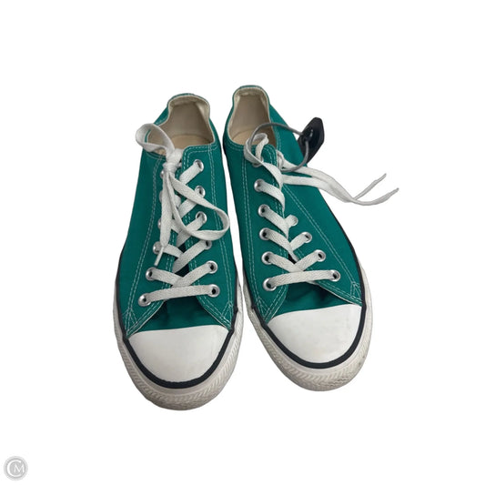 Shoes Sneakers By Converse In Teal, Size: 10