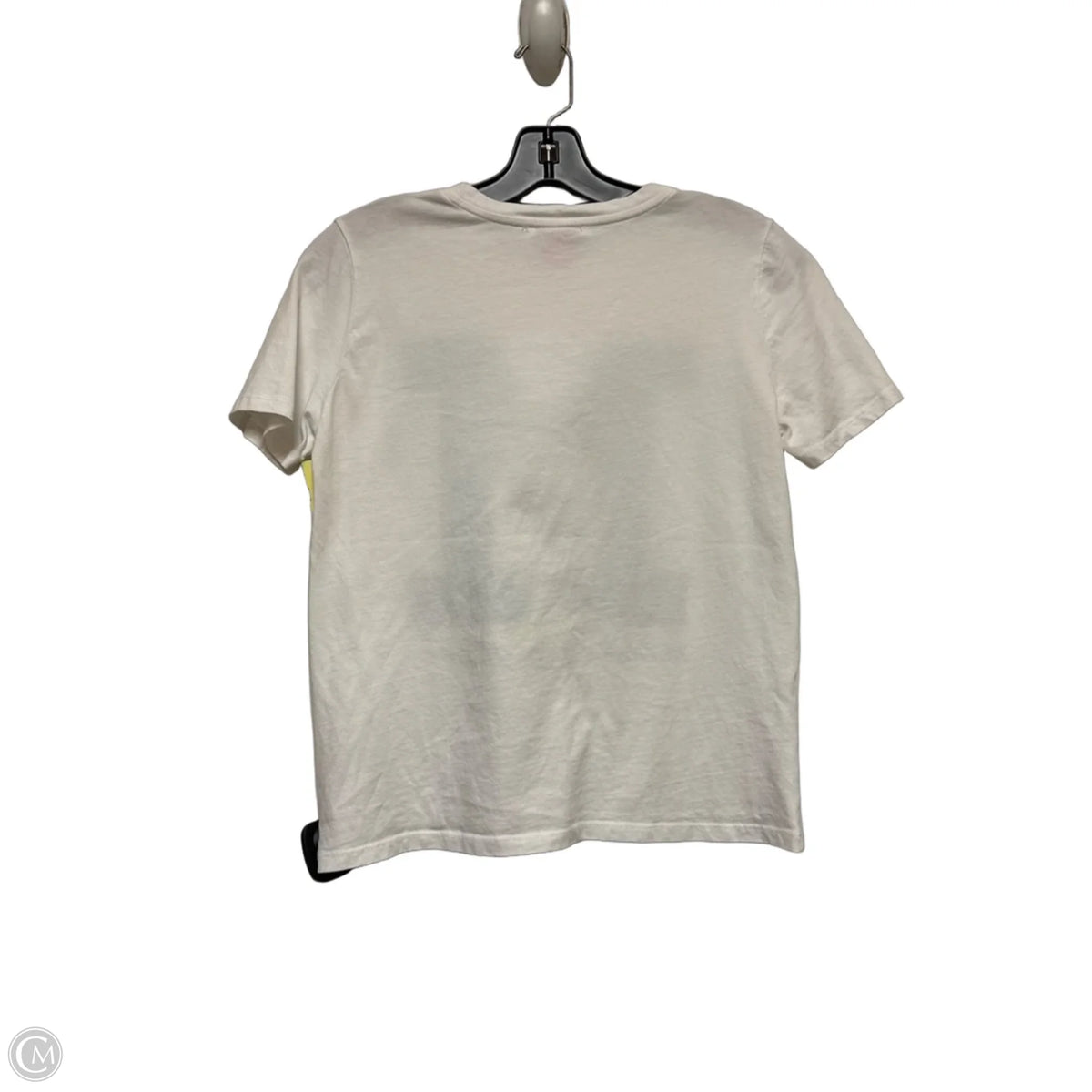Top Short Sleeve Basic By Zara In Blue & White, Size: S