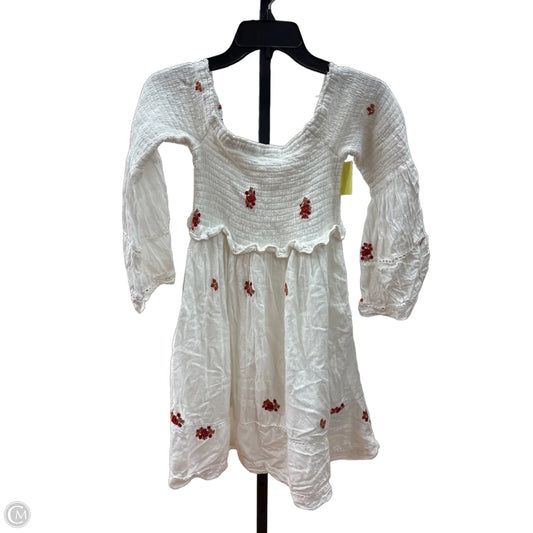 Dress Casual Short By Free People In Red & White, Size: Xs