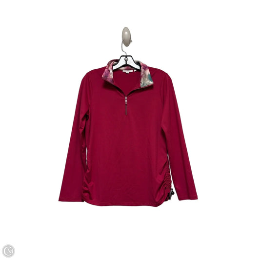 Top Long Sleeve By Chicos In Pink, Size: S