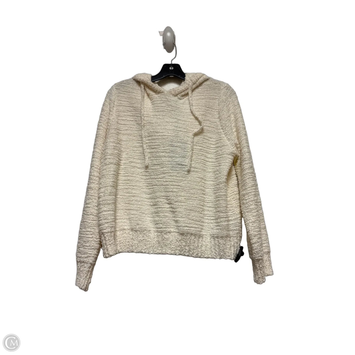 Sweater By Clothes Mentor In White, Size: L