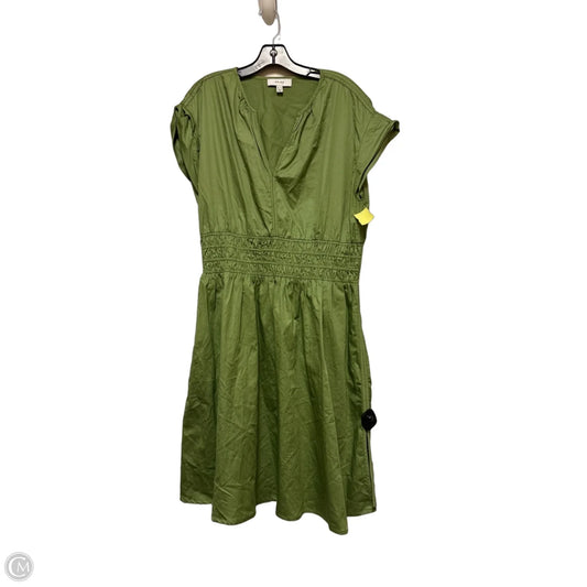 Dress Casual Midi By Reiss In Green, Size: M