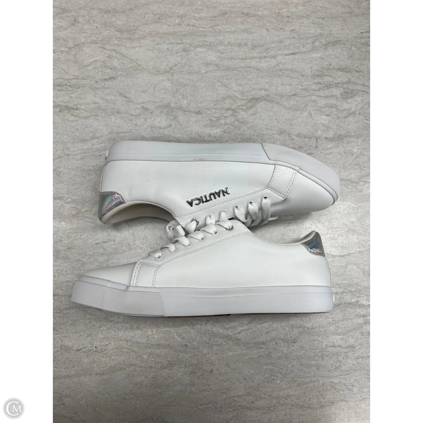Shoes Sneakers By Nautica In White, Size: 9
