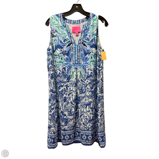 Dress Casual Short By Lilly Pulitzer In Blue, Size: M