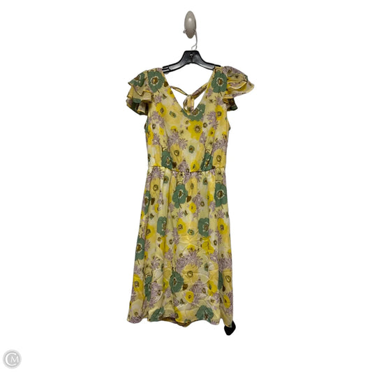 Dress Casual Short By Ann Taylor In Floral Print, Size: Xs