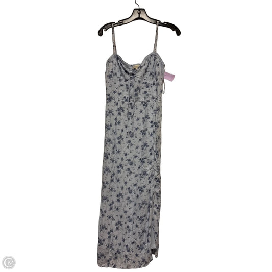 Dress Casual Midi By Aeropostale In Floral Print, Size: M