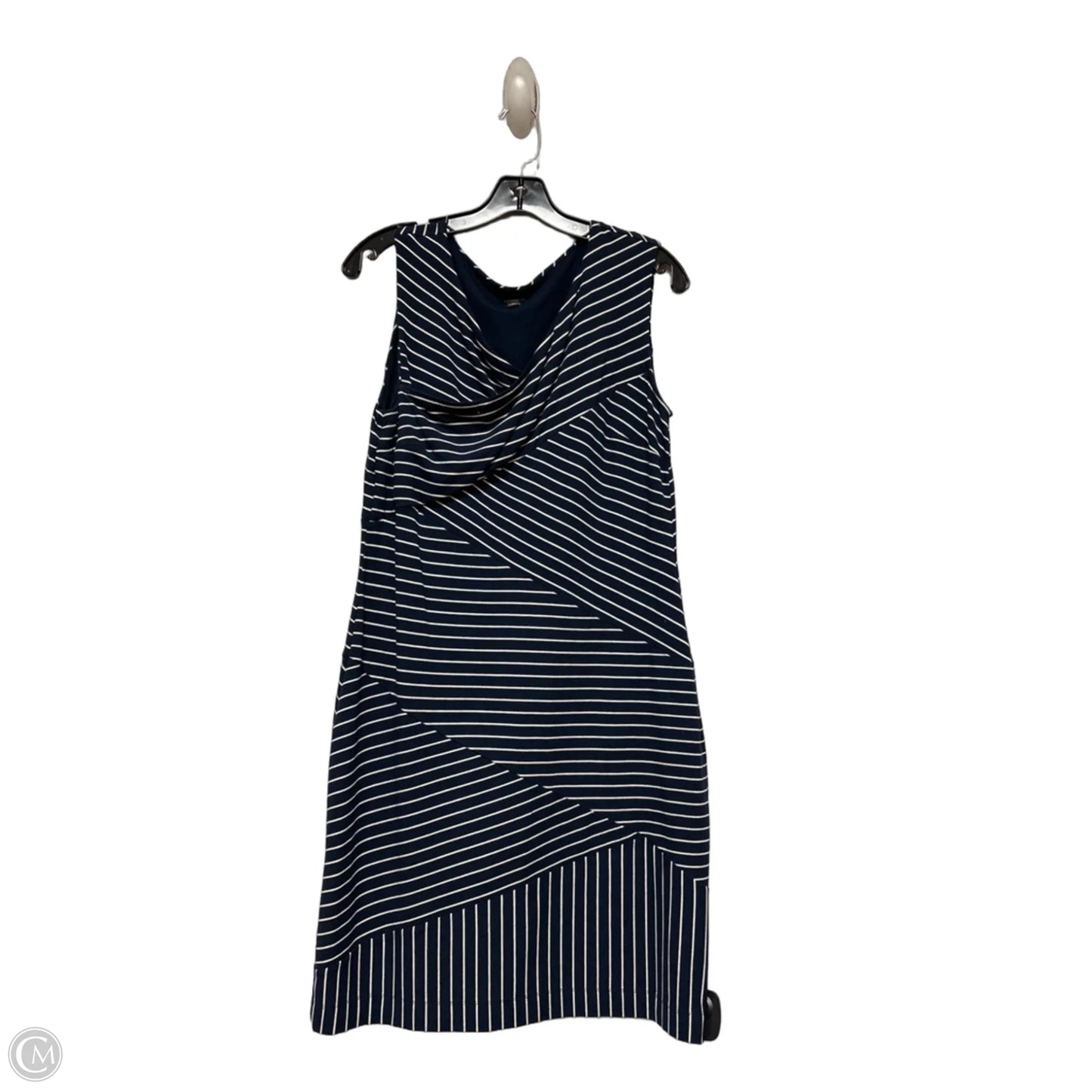 Dress Casual Short By Ann Taylor In Striped Pattern, Size: Mp
