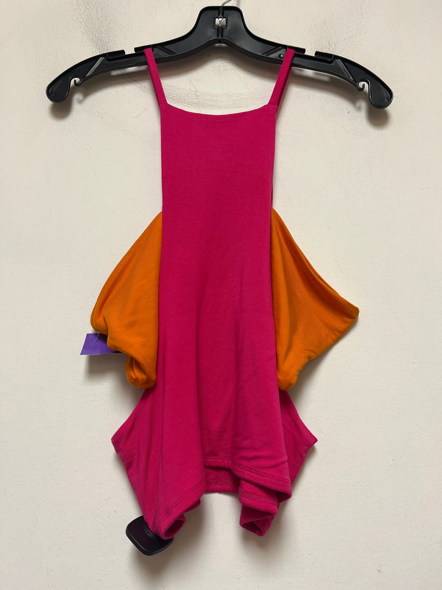 Orange & Pink Top Sleeveless Bar Iii, Size Xl