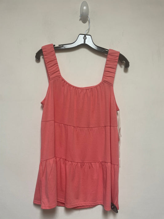 Top Sleeveless By Time And Tru  Size: L