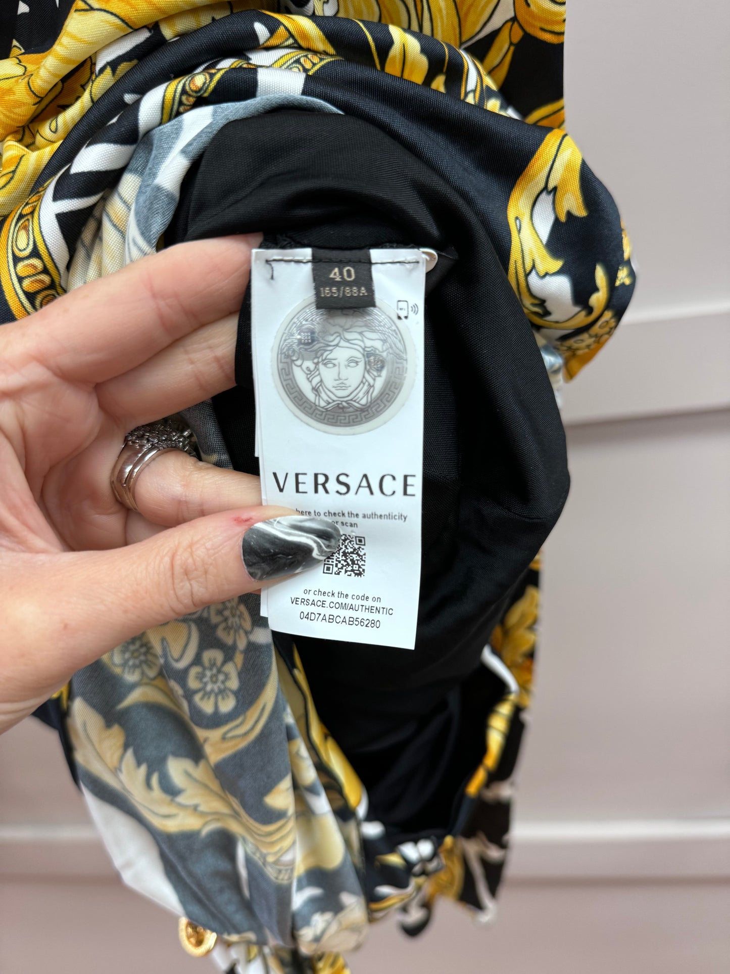 Dress Luxury Designer By Versace  Size: 6